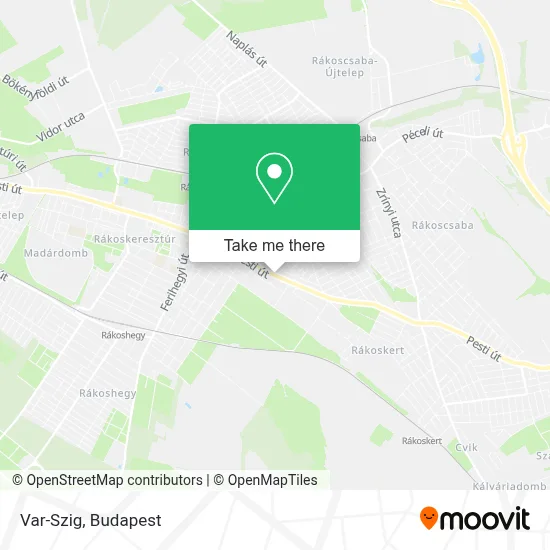 Var-Szig map
