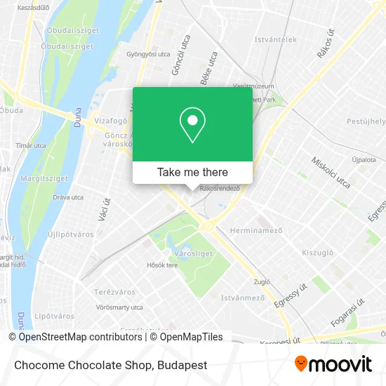 Chocome Chocolate Shop map