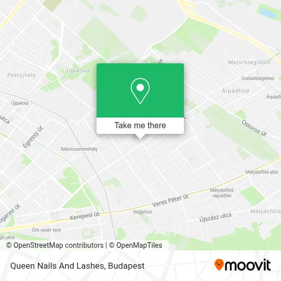 Queen Nails And Lashes map