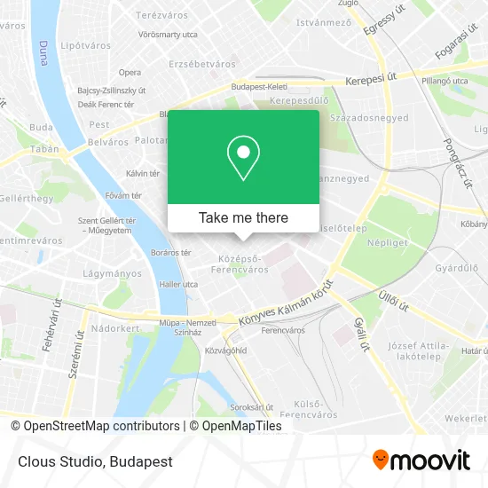 Clous Studio map