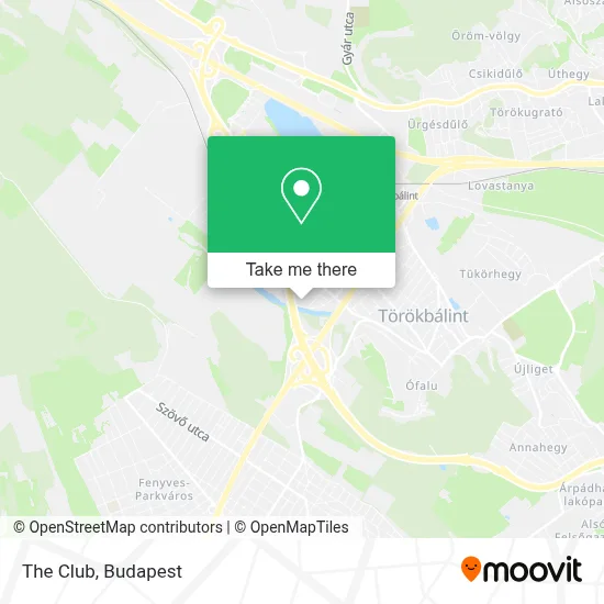 The Club map
