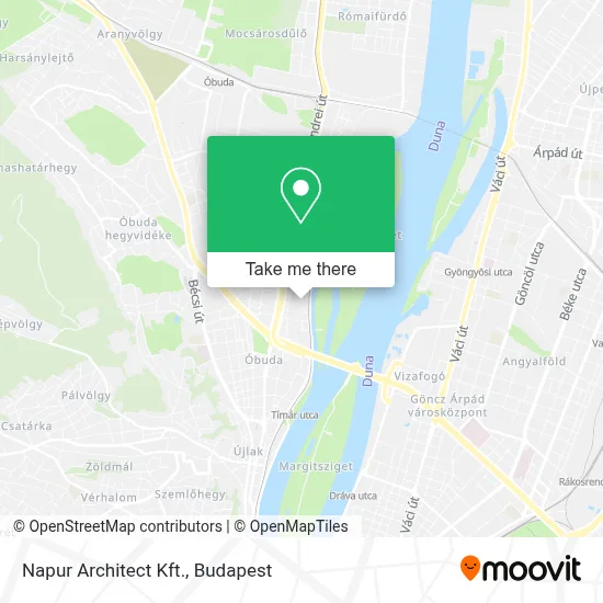 Napur Architect Kft. map