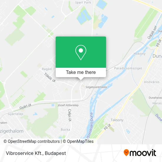 Vibroservice Kft. map