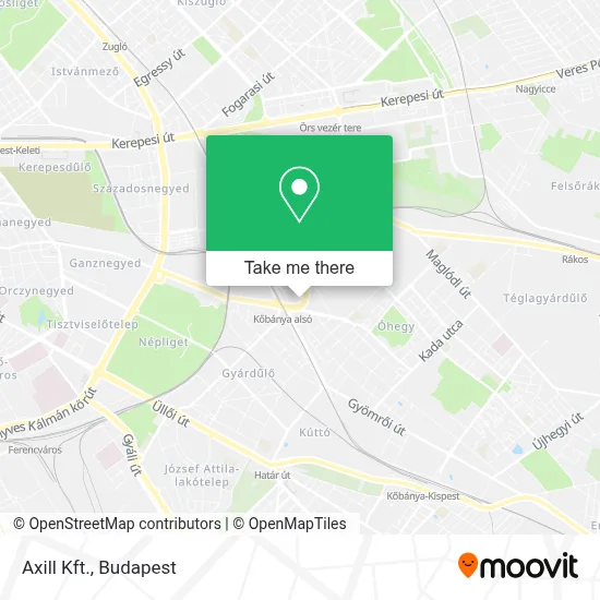 Axill Kft. map