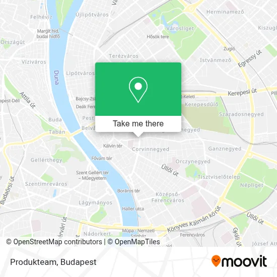 Produkteam map