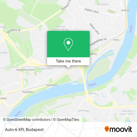 Auto-6 Kft map