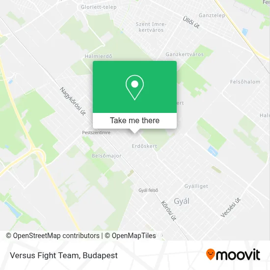 Versus Fight Team map