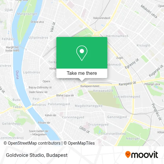 Goldvoice Studio map