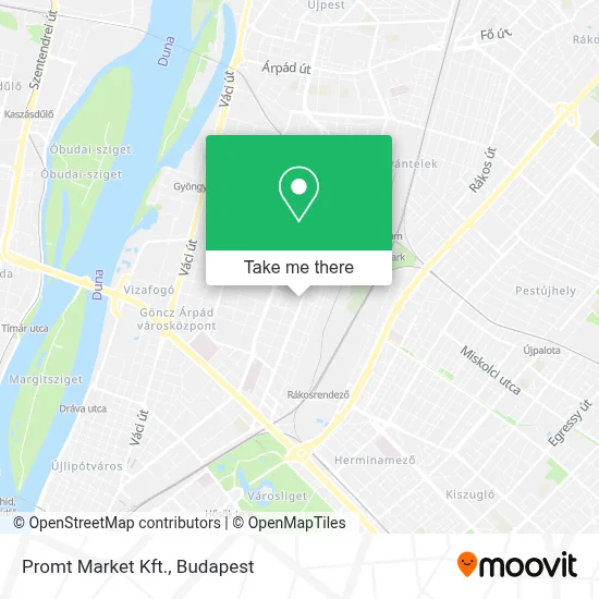 Promt Market Kft. map