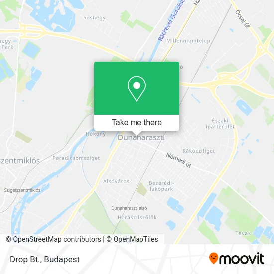 Drop Bt. map