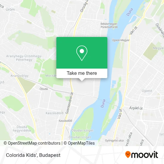 Colorida Kids' map