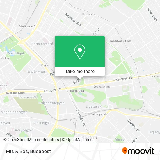 Mis & Bos map