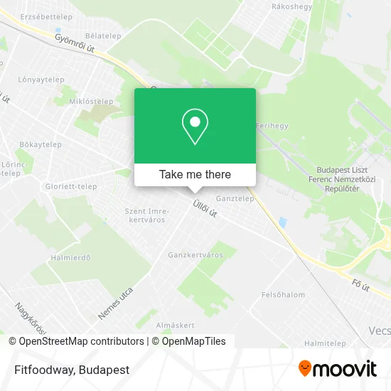 Fitfoodway map