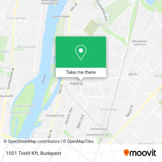 1001 Textil Kft map