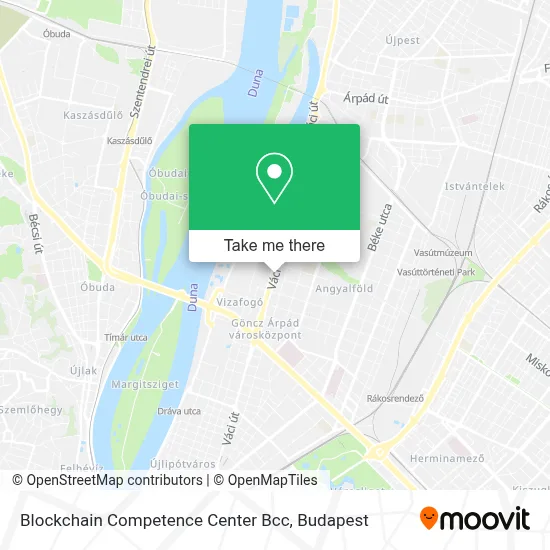 Blockchain Competence Center Bcc map