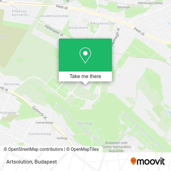 Artsolution map