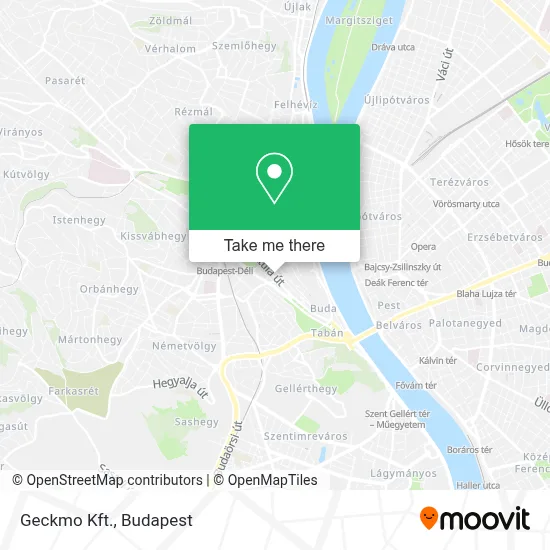Geckmo Kft. map