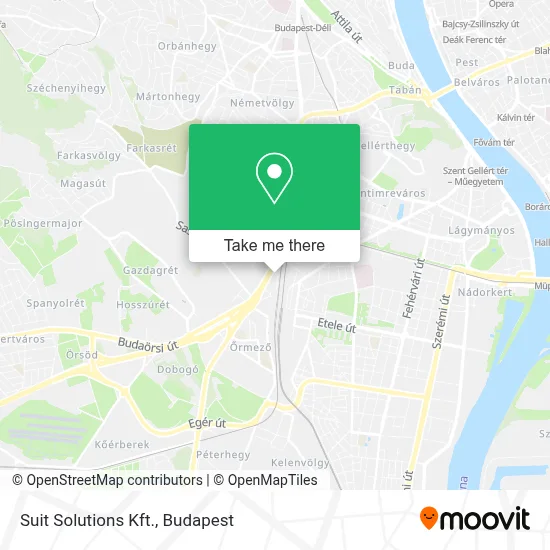 Suit Solutions Kft. map