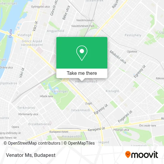 Venator Ms map