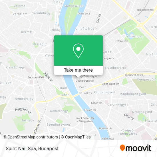Spirit Nail Spa map