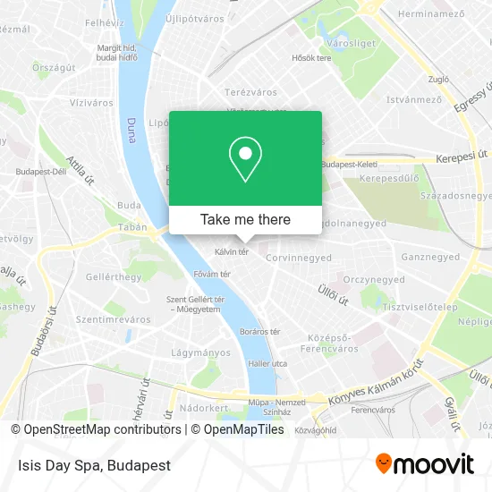 Isis Day Spa map