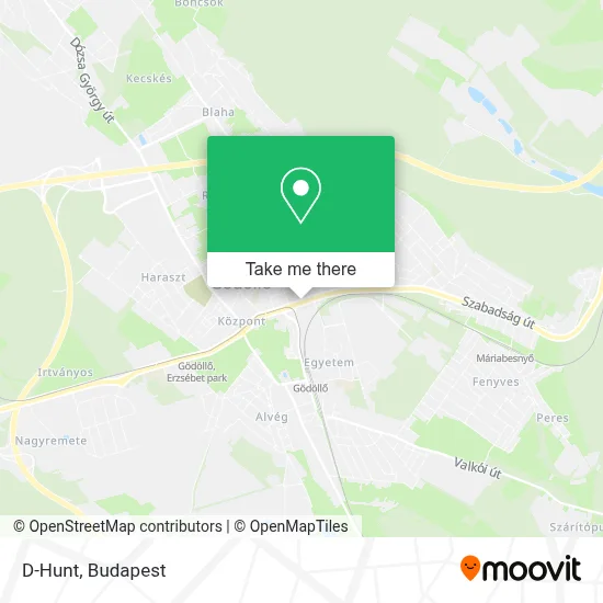 D-Hunt map