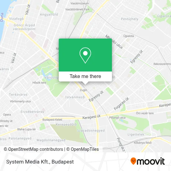 System Media Kft. map