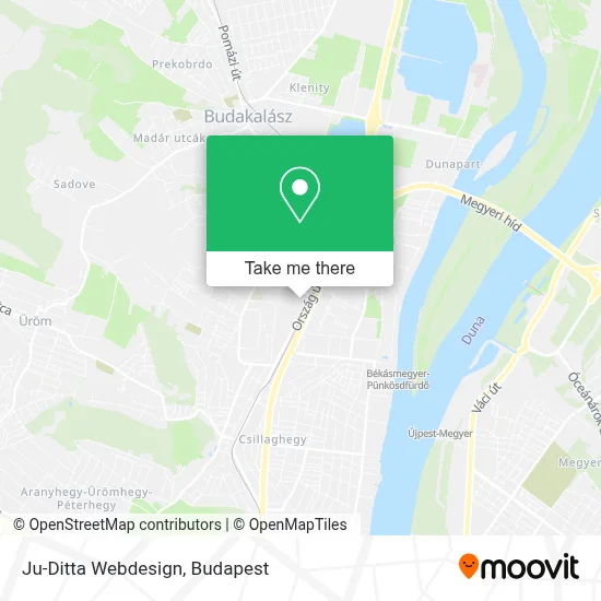 Ju-Ditta Webdesign map