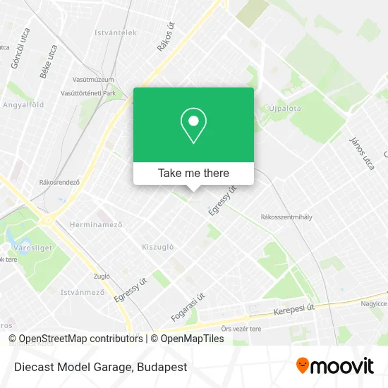 Diecast Model Garage map