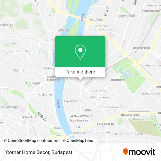 Corner Home Decor map