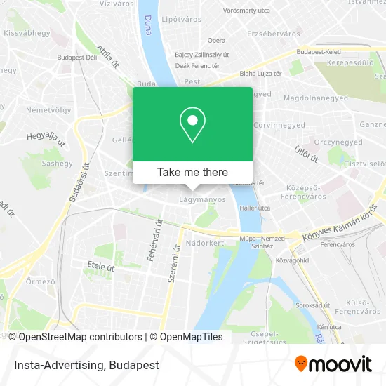 Insta-Advertising map