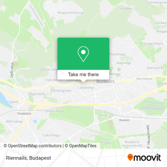 Riennails map