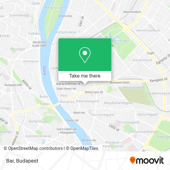 Bar map