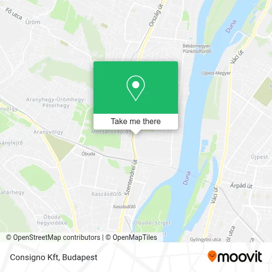Consigno Kft map