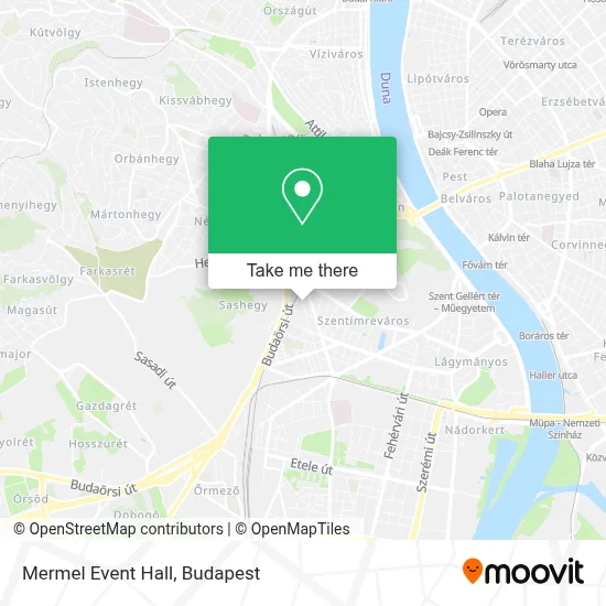 Mermel Event Hall map