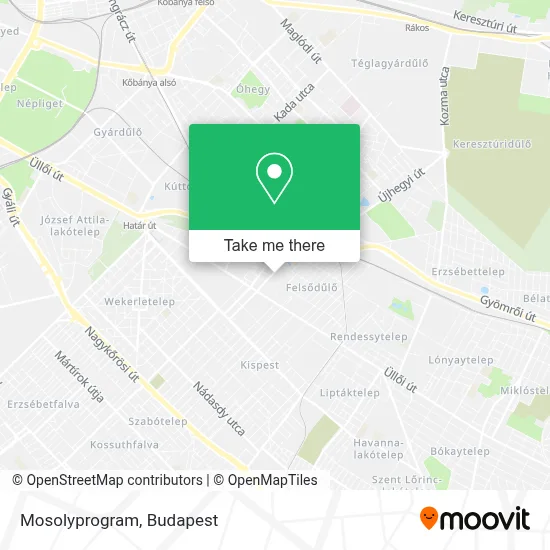 Mosolyprogram map