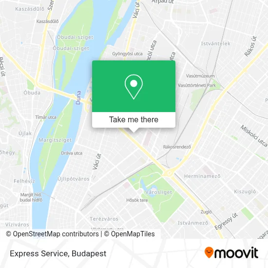 Express Service map