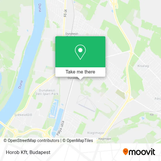 Horob Kft map