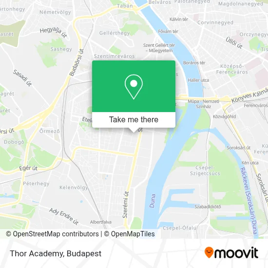 Thor Academy map