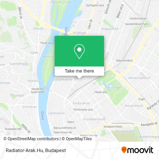 Radiator-Arak.Hu map