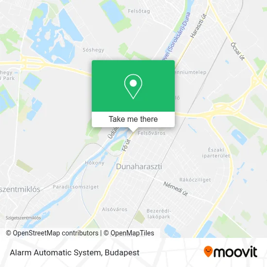 Alarm Automatic System map