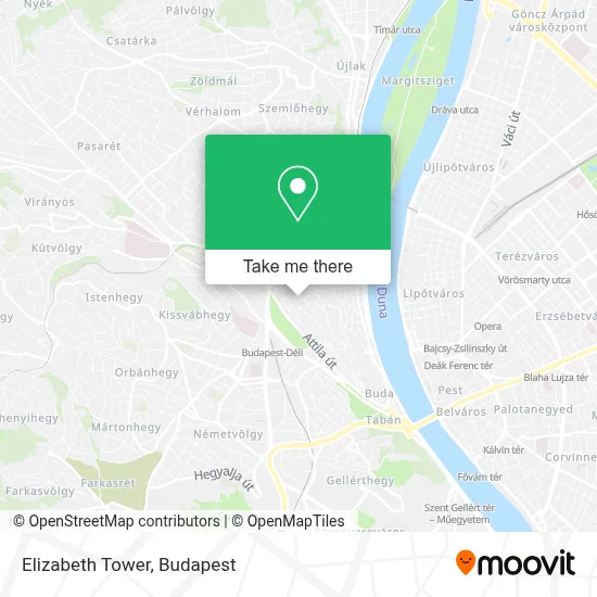 Elizabeth Tower map