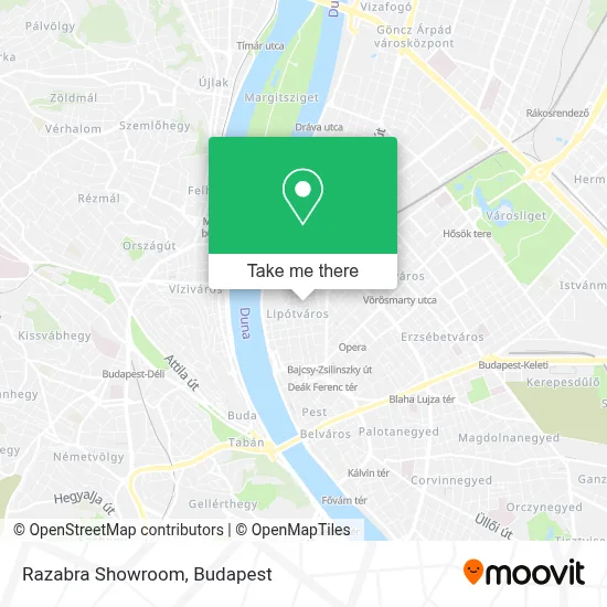 Razabra Showroom map