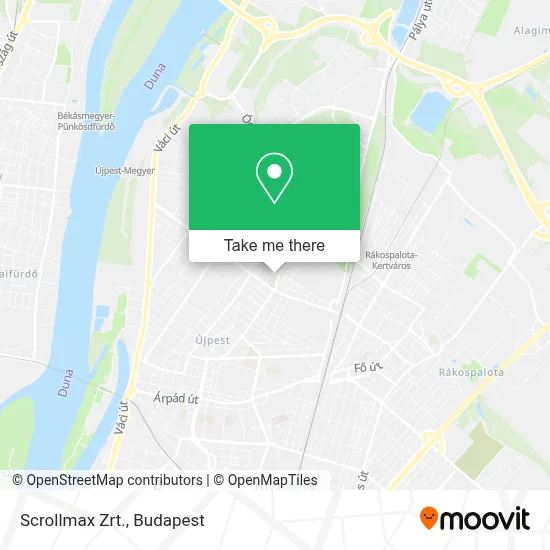 Scrollmax Zrt. map