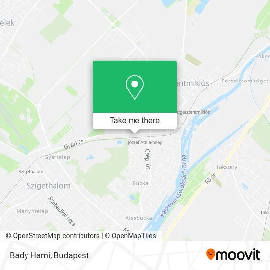 Bady Hami map