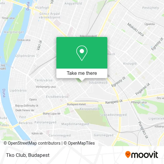 Tko Club map