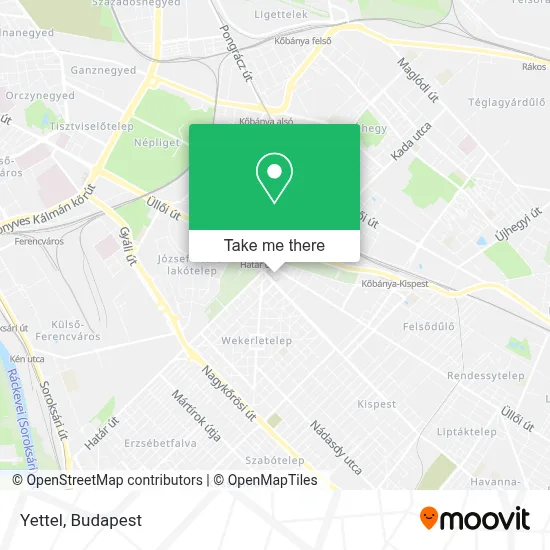 Yettel map