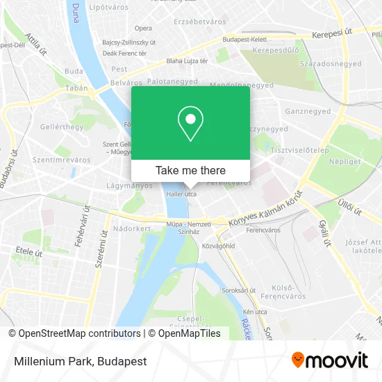Millenium Park map