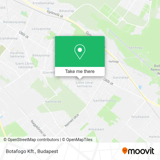 Botafogo Kft. map