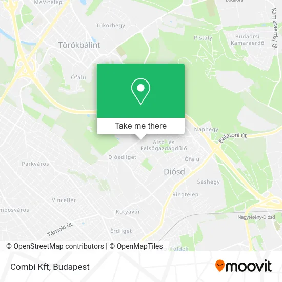 Combi Kft map